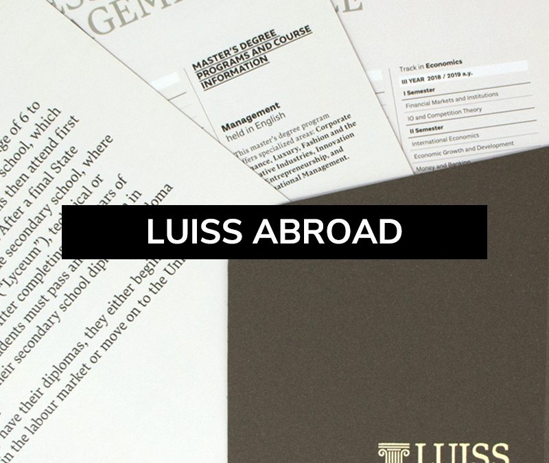 Luiss abroad